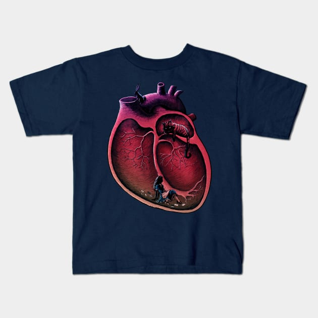 Alice in My Heart Kids T-Shirt by Vinsse